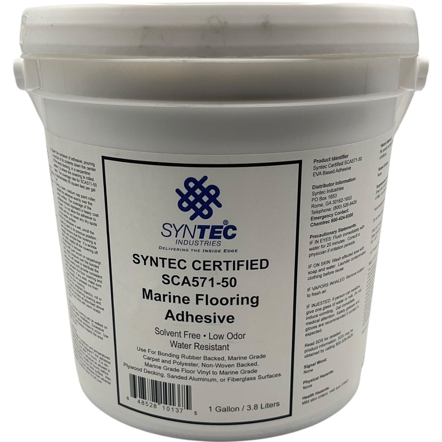 Full Case - 4 Gal. Lot - Syntec Industries Carpet Adhesive Sca571-50 (1 Gallon)