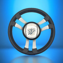 Benaco Boat Steering Wheel Brushed Aluminum Spokes | ATX Boats