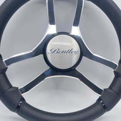 Malera Boat Steering Wheel Chrome Spokes | Bentley
