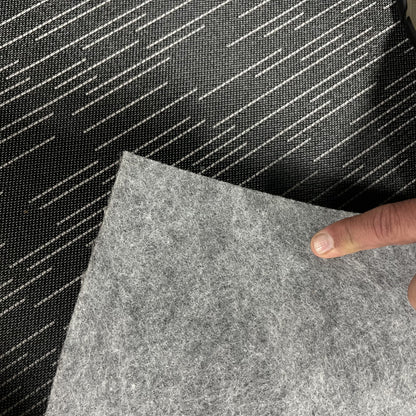 Woven Vinyl Flooring | Digital Dark- C-5092125A | 8'6" X 11'