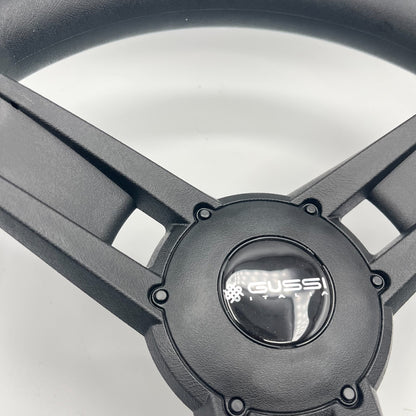 Giazza Black Golf Cart Steering Wheel - CLUB CAR DS carts