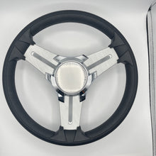 Model 15 Marine Steering Wheel Brush Alum Spokes | Starcraft Chrome