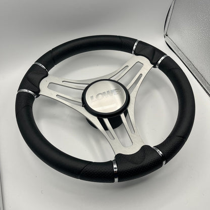 Verona Boat Steering Wheel Brushed Aluminum Spokes | Lowe