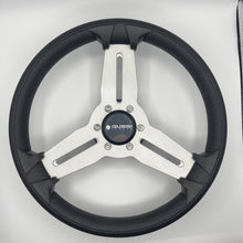 Model 15A Marine Steering Wheel Brushed Alum Spokes | Gussi Italia Cap