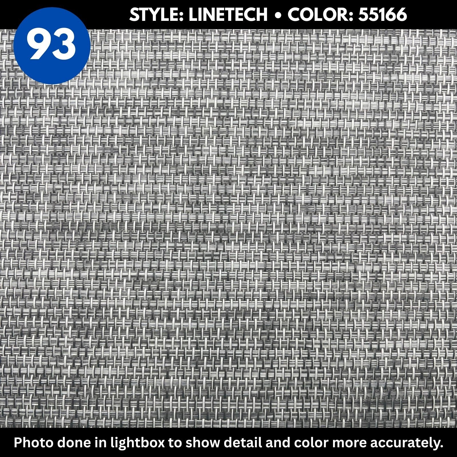 Woven Vinyl Flooring | Linetech - Prizm Gray | 8'6" Width | Choose Your Length