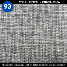 Woven Vinyl Flooring | Linetech - Prizm Gray | 8'6" Width | Choose Your Length