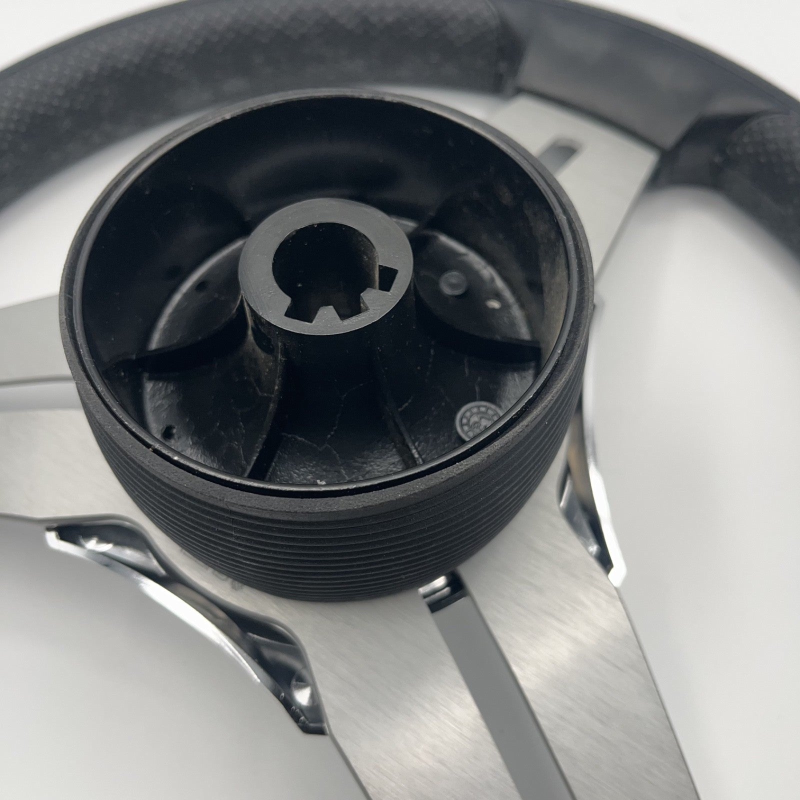 Model 15 Marine Steering Wheel Brushed Aluminum Spokes | SunChaser