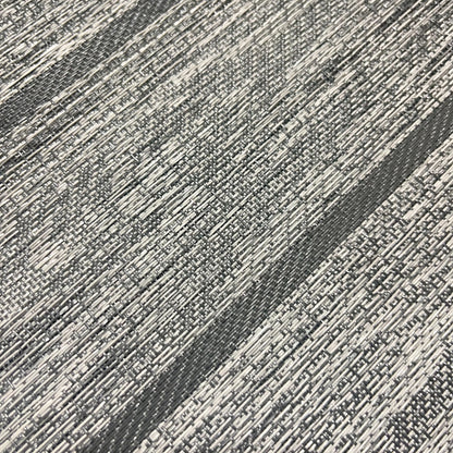 Woven Vinyl Flooring | Woodland Teak - Greysmoke  | 8'6" W | Choose Your Length