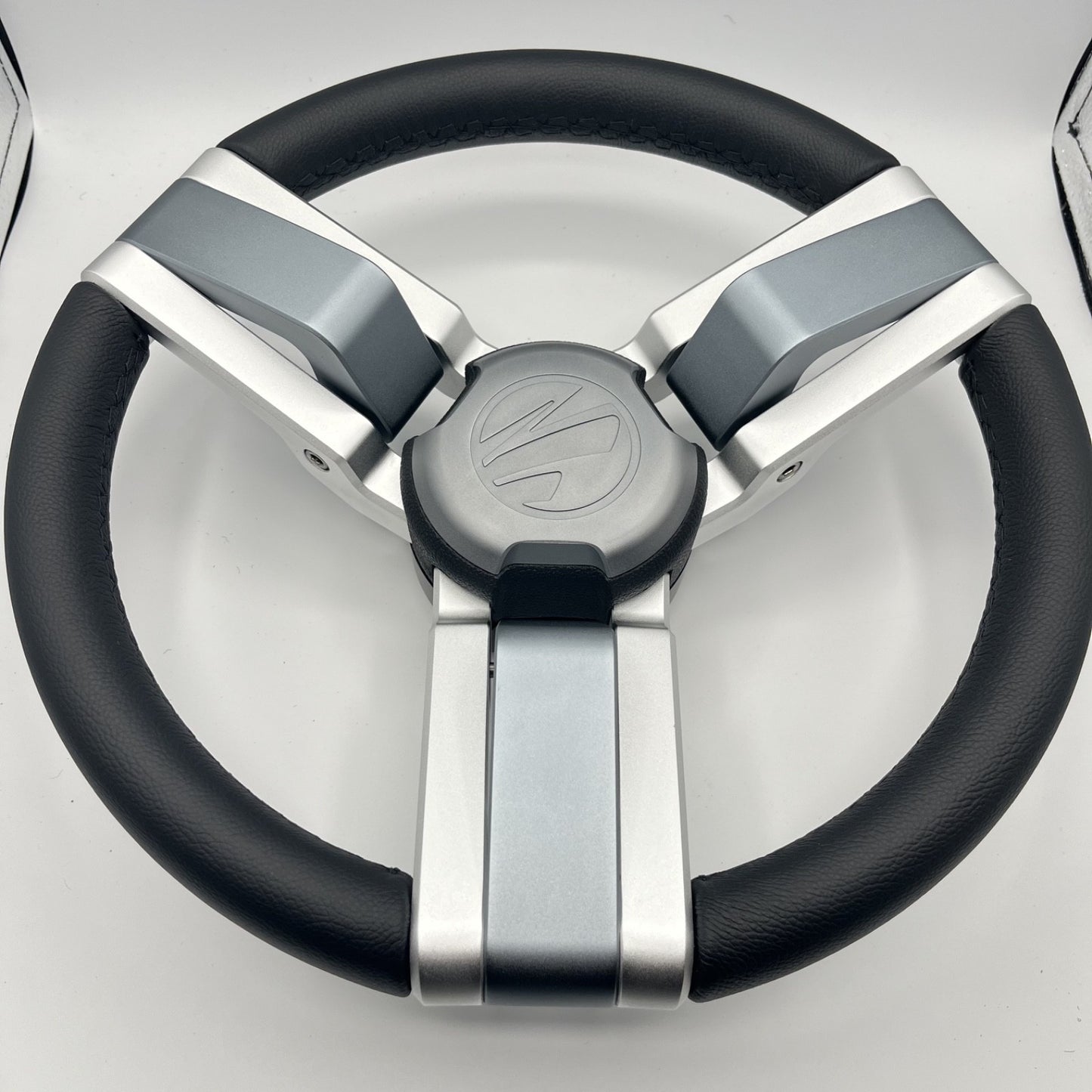 Gussi Italia Marine Steering Wheel Multi Color Gray Aluminum Wheel-PROGL | Tige