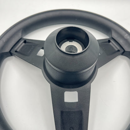 Giazza Black Golf Cart Steering Wheel - CLUB CAR DS carts