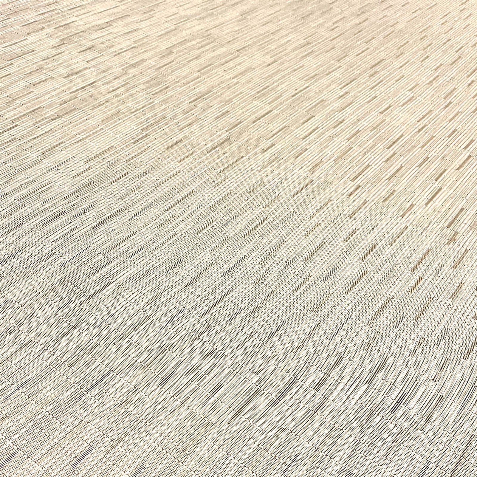Woven Vinyl Flooring | Bamboo - Oat | 6' Width | Choose Your Length