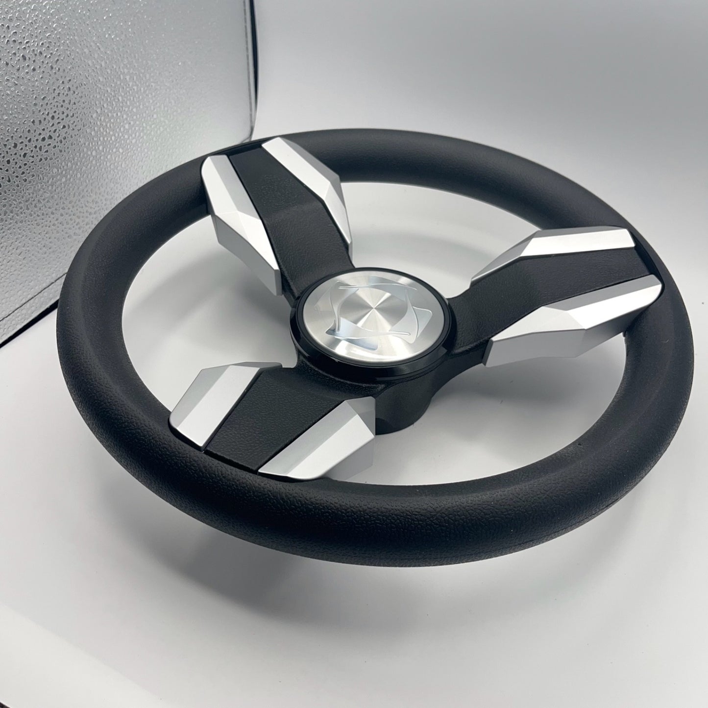 Collina Boat Steering Wheel Brushed Inserts - Keyed ONLY