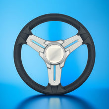 Model 15 Marine Steering Wheel Brush Alum Spokes | Blank Brushed