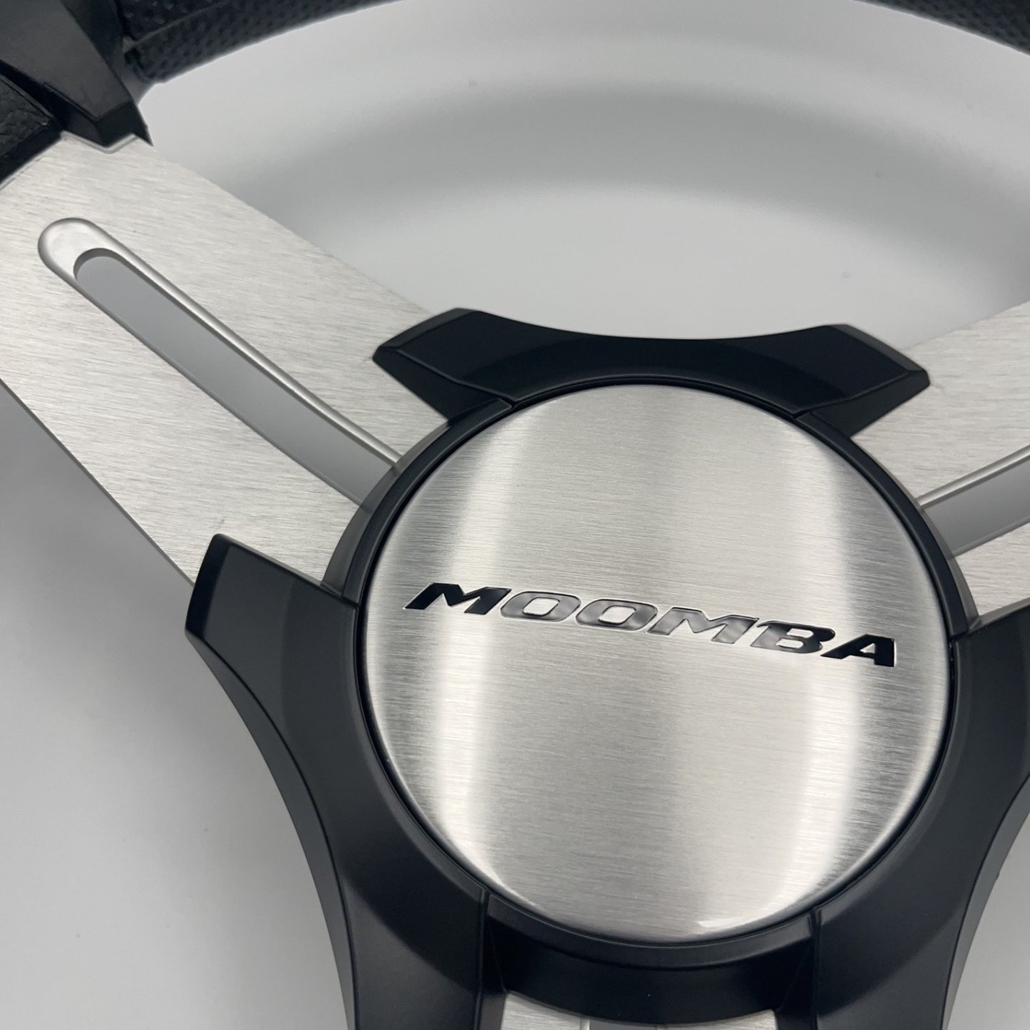 Model 15 Marine Steering Wheel Brushed Aluminum Spokes | Moomba