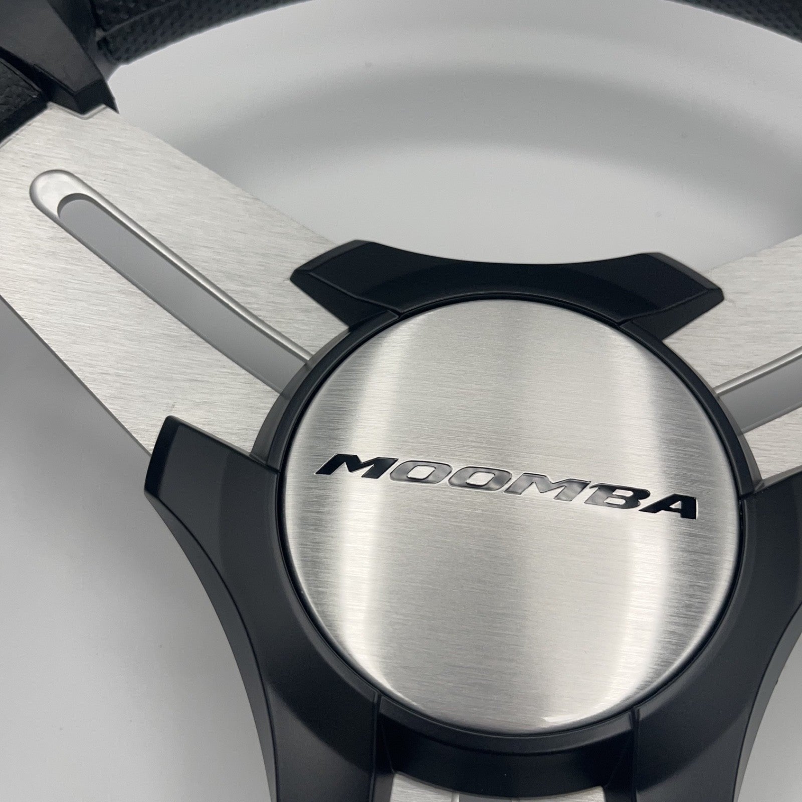 Model 15 Marine Steering Wheel Brushed Aluminum Spokes | Moomba