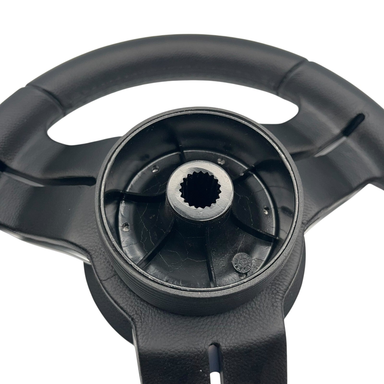 Gussi Italia Marine Steering Wheel Stainless Steel Spoke Soft Touch Rim | ATX