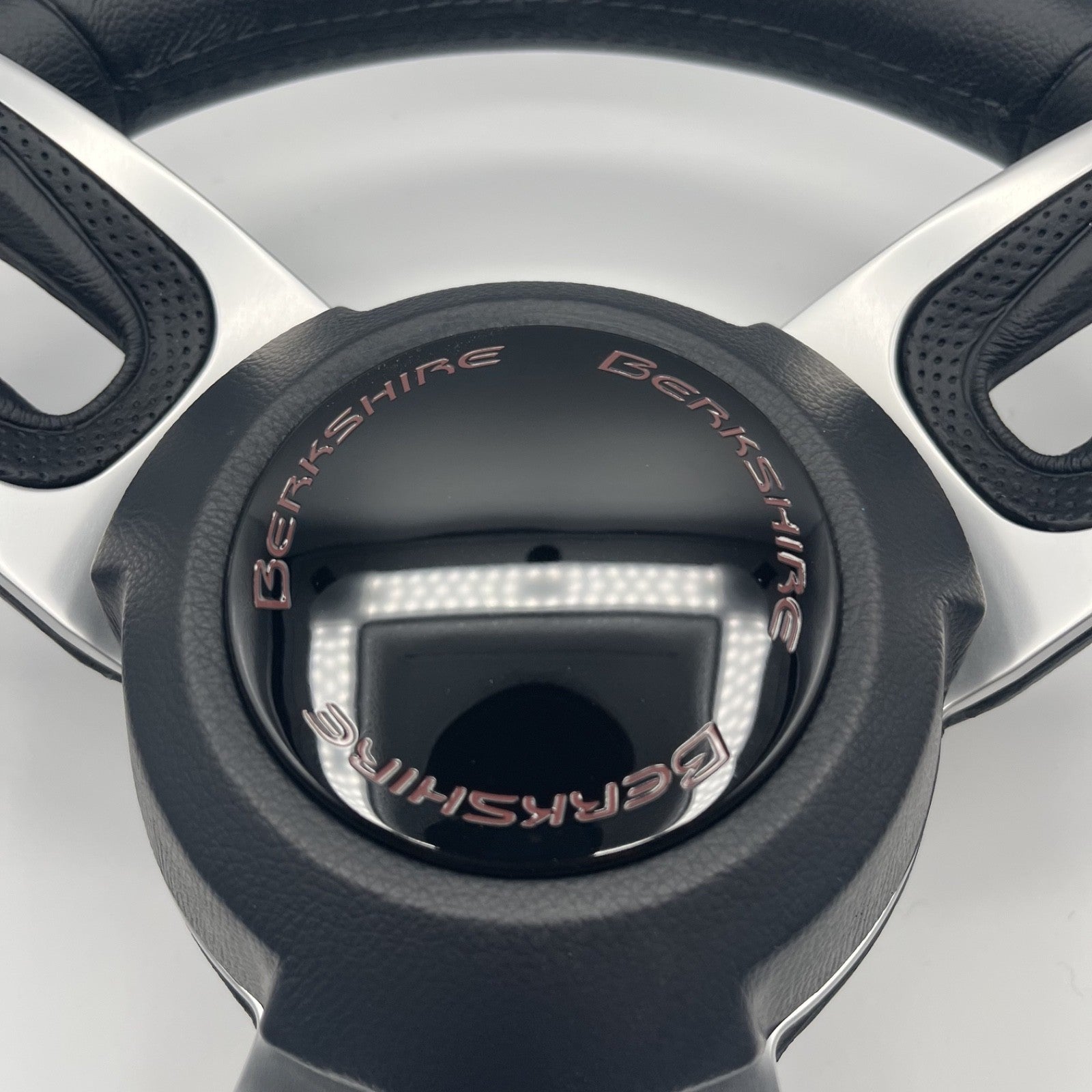 Gussi Italia Black Model 702 Steering Wheel | Berkshire Boat