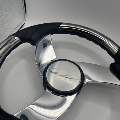 Model M533 Boat Steering Wheel Polished Alum Spoke | Regal