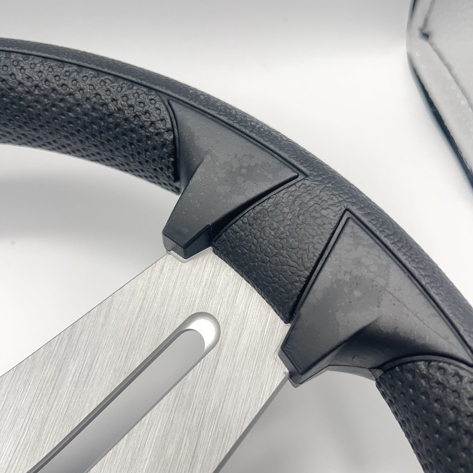 Model 15 Marine Steering Wheel Brushed Aluminum Spokes | Gussi Logo