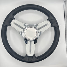Model 15 Marine Steering Wheel Brush Alum Spokes | Legends Boats Chrome