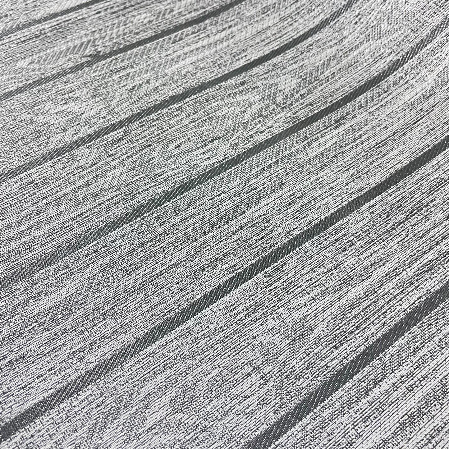 Woven Vinyl Flooring | Woodland Teak  - Greysmoke | 8'6" W | Choose Your Length