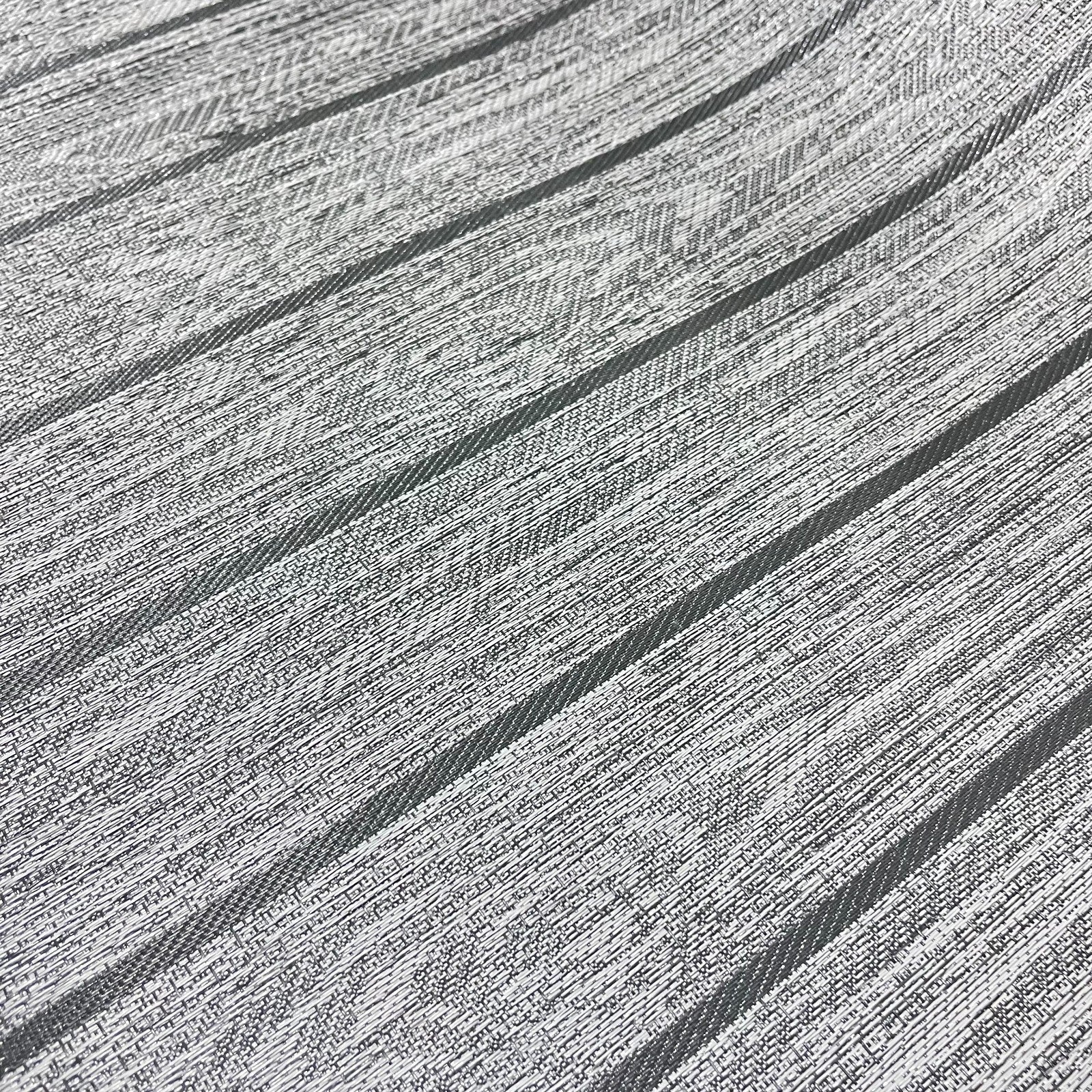 Woven Vinyl Flooring | Woodland Teak  - Greysmoke | 8'6" W | Choose Your Length