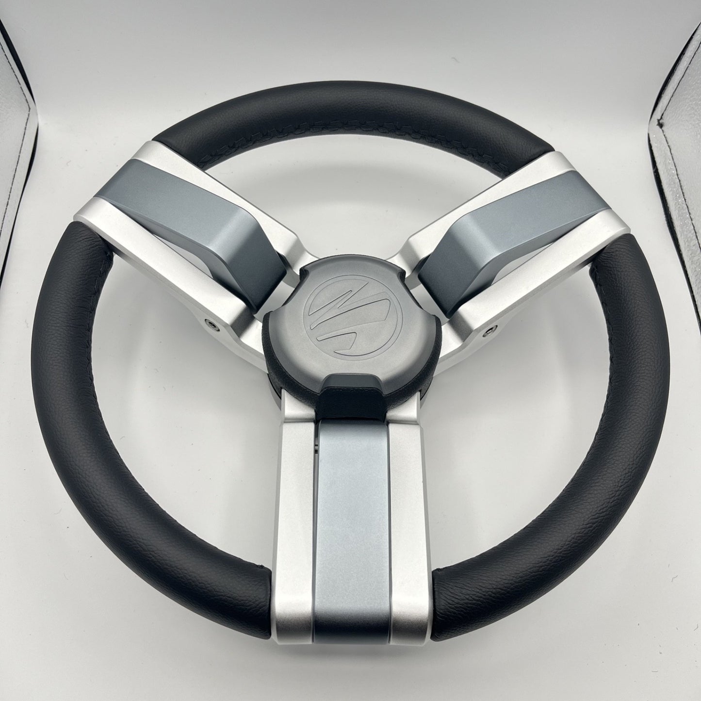 Gussi Italia Marine Steering Wheel Multi Color Gray Aluminum Wheel-PROGL | Tige