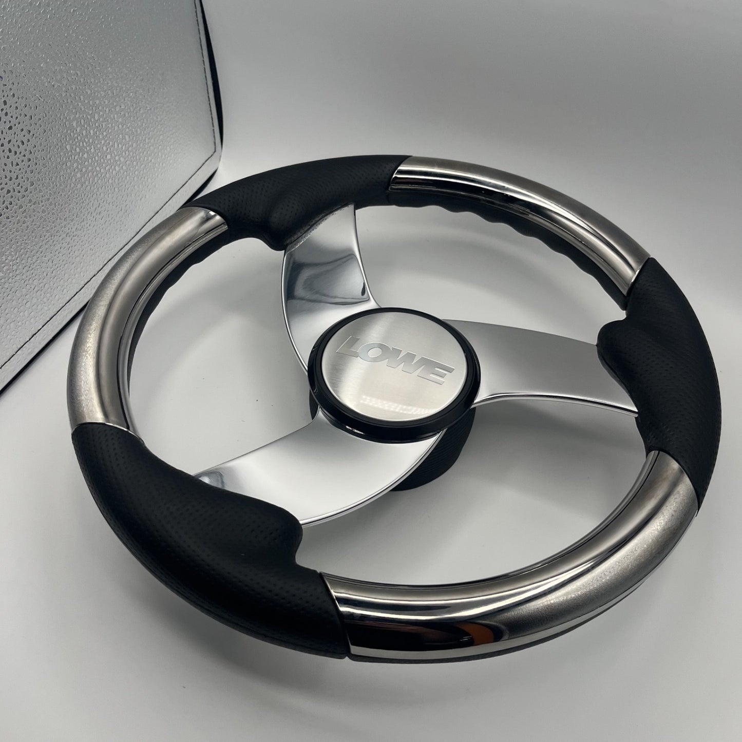 Model M533 Boat Steering Wheel Polished Alum Spoke | Lowe