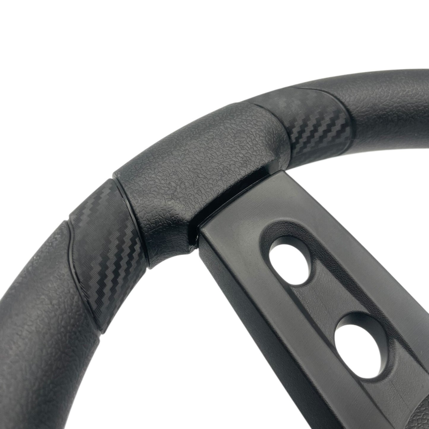 Lugana Black Marine Steering Wheel | Gussi Italia
