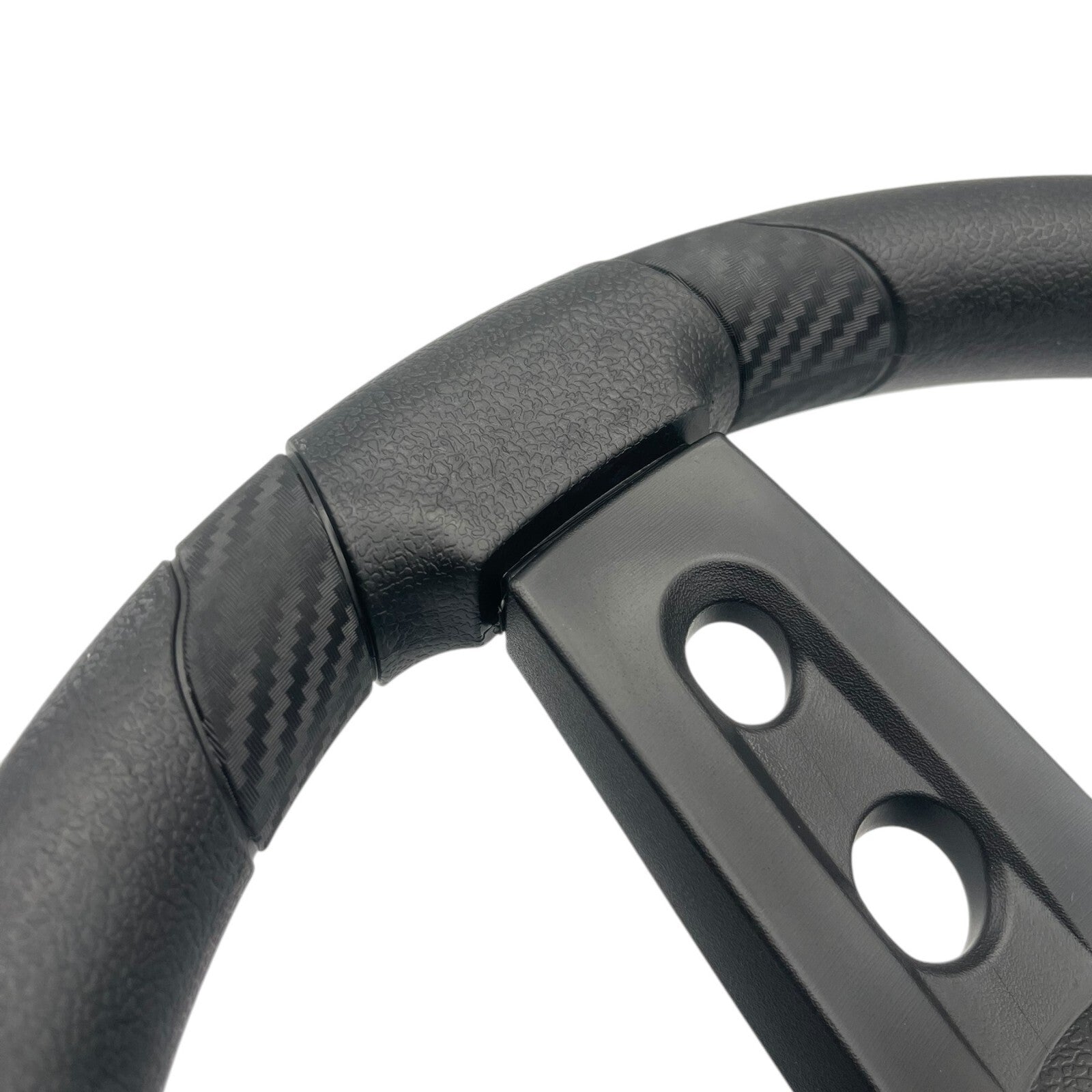 Lugana Black Marine Steering Wheel | Gussi Italia