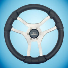Malera Boat Steering Wheel Brushed Aluminum Spokes | Chaparral Boats