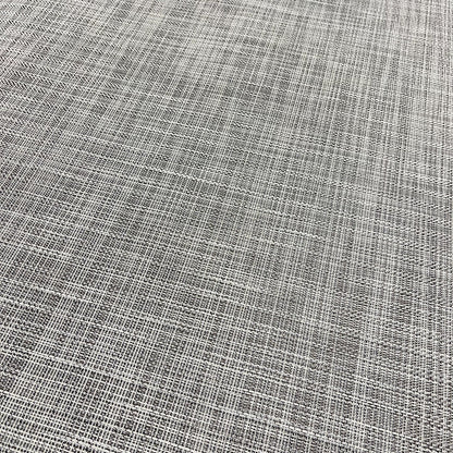 Woven Vinyl Flooring | IKAT - White Silver | 6' Width | Choose Your Length