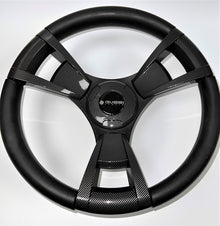 Model M13F Carbon Fiber Golf Cart Steering Wheel Fits All EZ GO Golf Carts