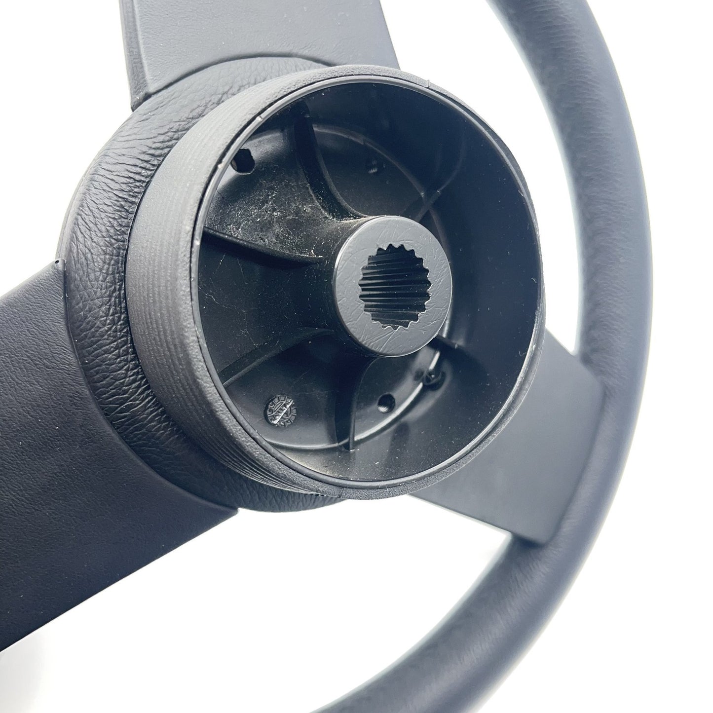 Gussi Italia Marine Steering Wheel Stainless Steel Spokes Soft Touch Rim | Axis