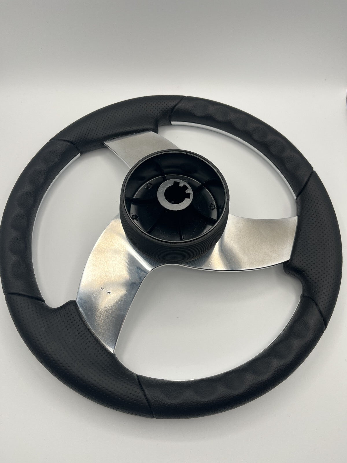 Model M533 Boat Steering Wheel Polished Aluminum Spokes | Gussi Italia