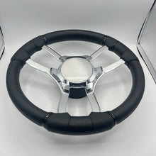 Malera Boat Steering Wheel Chrome Spokes | Chrome Blank Star
