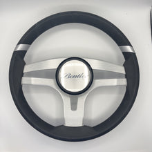 Badia Boat Steering Wheel Brushed Aluminum Spokes | Bentley