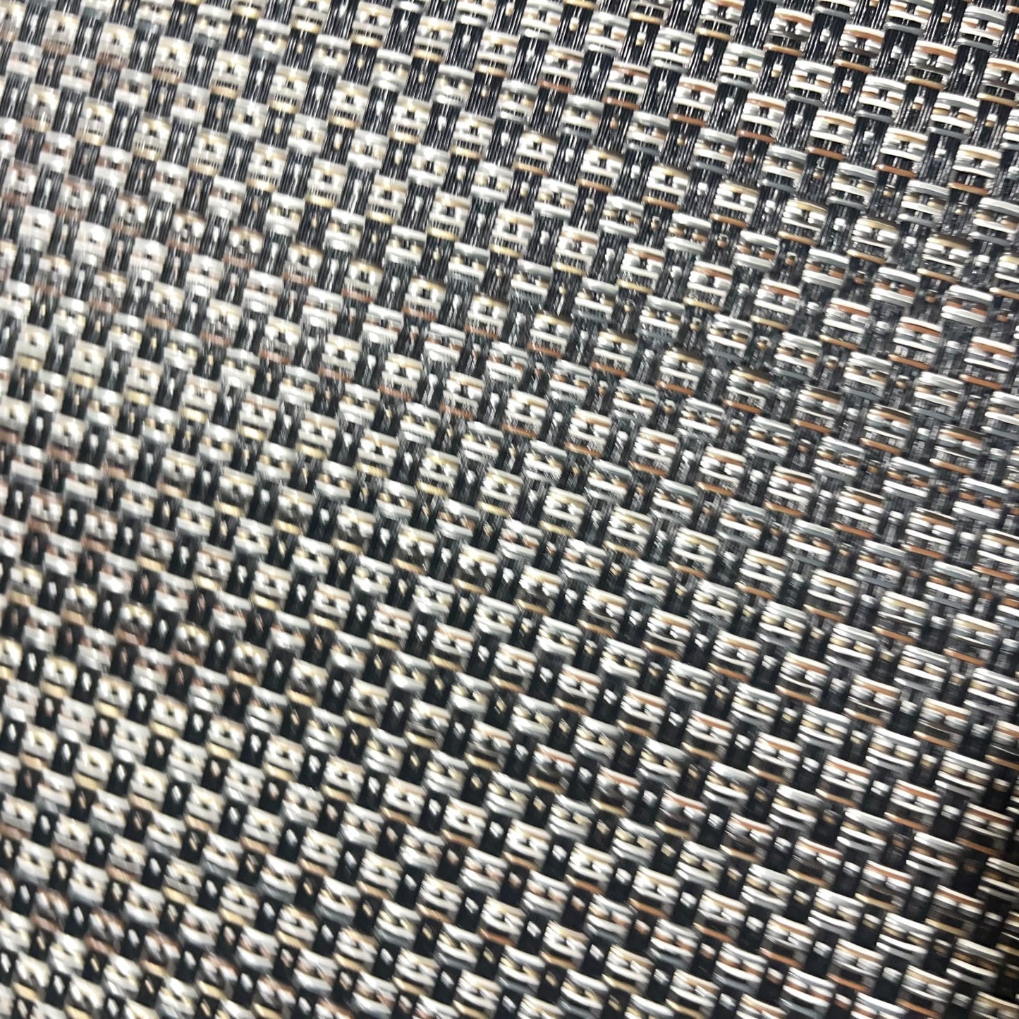 Woven Vinyl Flooring | Urban Weave-Wrought Iron | 8'6" W | Choose Your Length