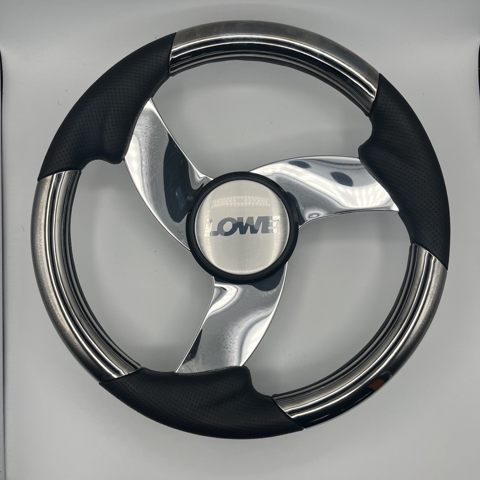 Model M533 Boat Steering Wheel Polished Alum Spoke | Lowe
