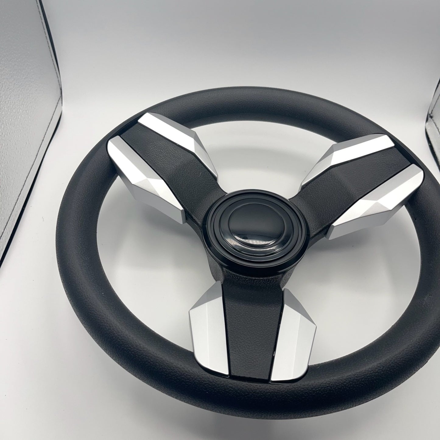 Collina Boat Steering Wheel Brushed Inserts - Keyed ONLY