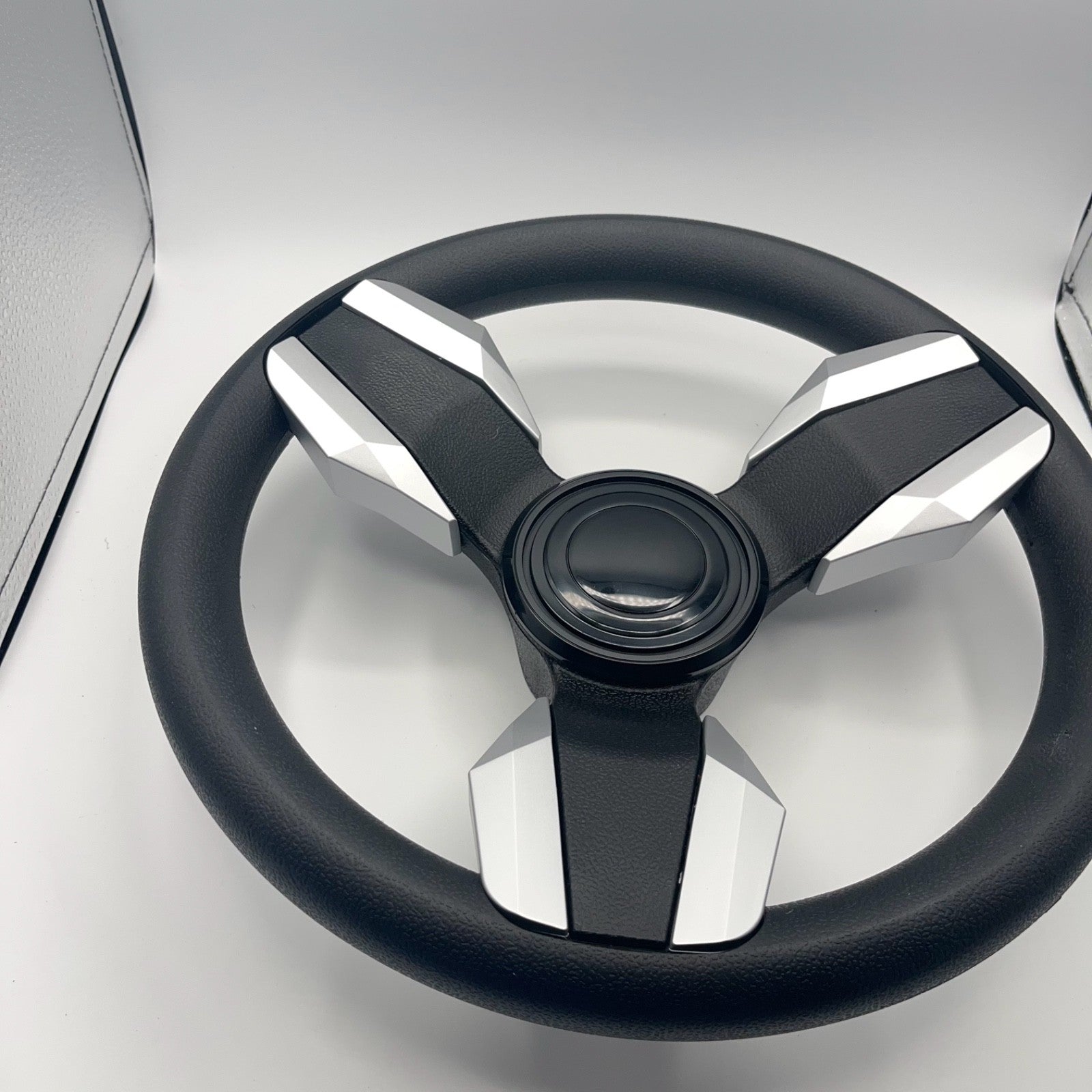 Collina Boat Steering Wheel Brushed Inserts - Keyed ONLY