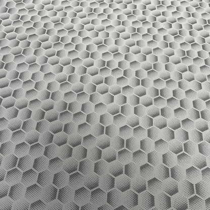 reFLEX | HEX-HAVOC | 3MM Fully Lasered Sheet with Pressure Sensitive Adhesive