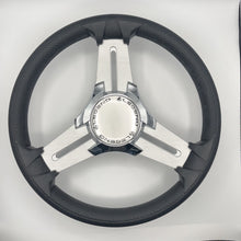 Model 15 Marine Steering Wheel Brushed Aluminum Spokes | Legend Boats