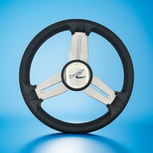 Model 15 Marine Steering Wheel Brush Alum Spokes | Sea Ray Boats Logo