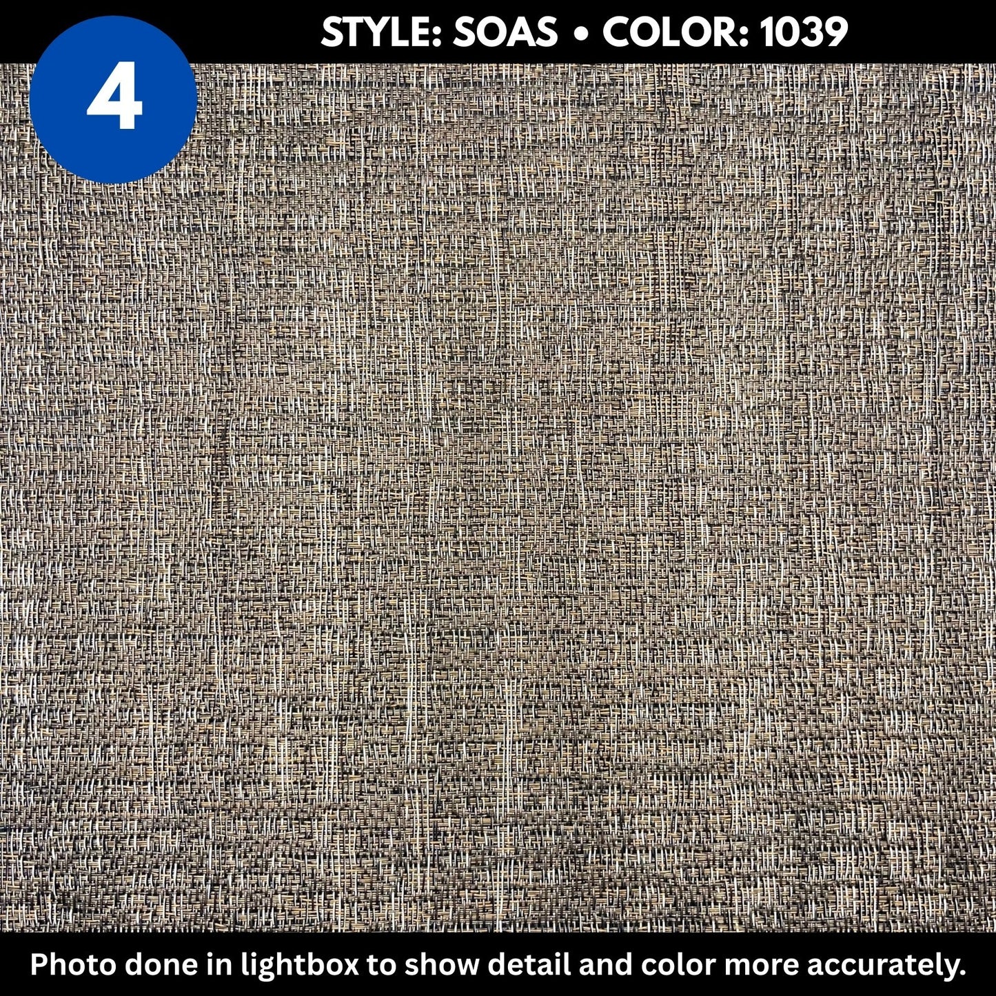 Woven Vinyl Flooring | Oasis - Truffle | 8'6" Width | Choose Your Length