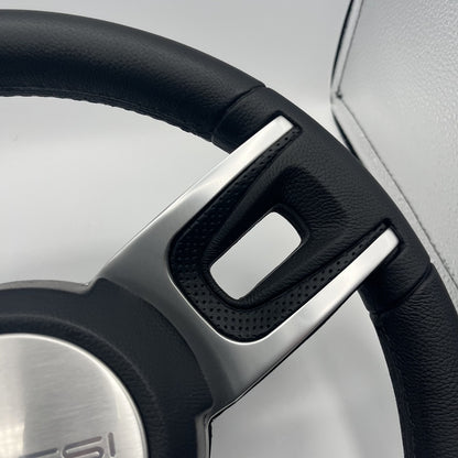 Gussi Italia Black Model 702 Steering Wheel | Gussi Italia