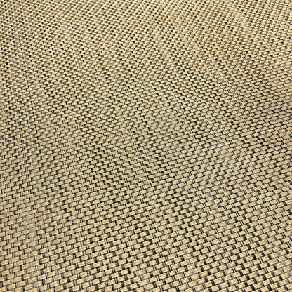 Woven Vinyl Flooring | Basketry - Rattan | 8'6" Width | Choose Your Length
