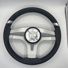 Badia Boat Steering Wheel Brushed Aluminum Spokes | Stingray