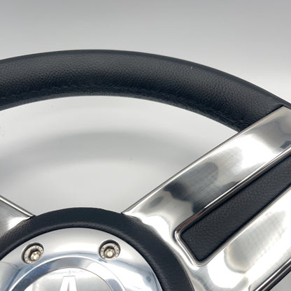 Gussi Italia Marine Steering Wheel Stainless Steel Spokes Soft Touch Rim | Axis