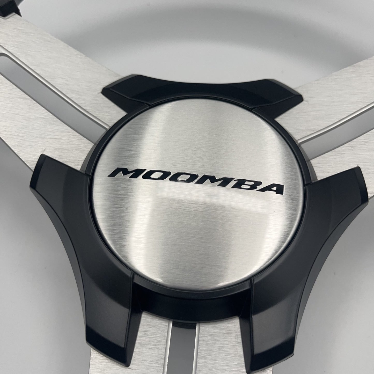 Model 15 Marine Steering Wheel Brushed Aluminum Spokes | Moomba
